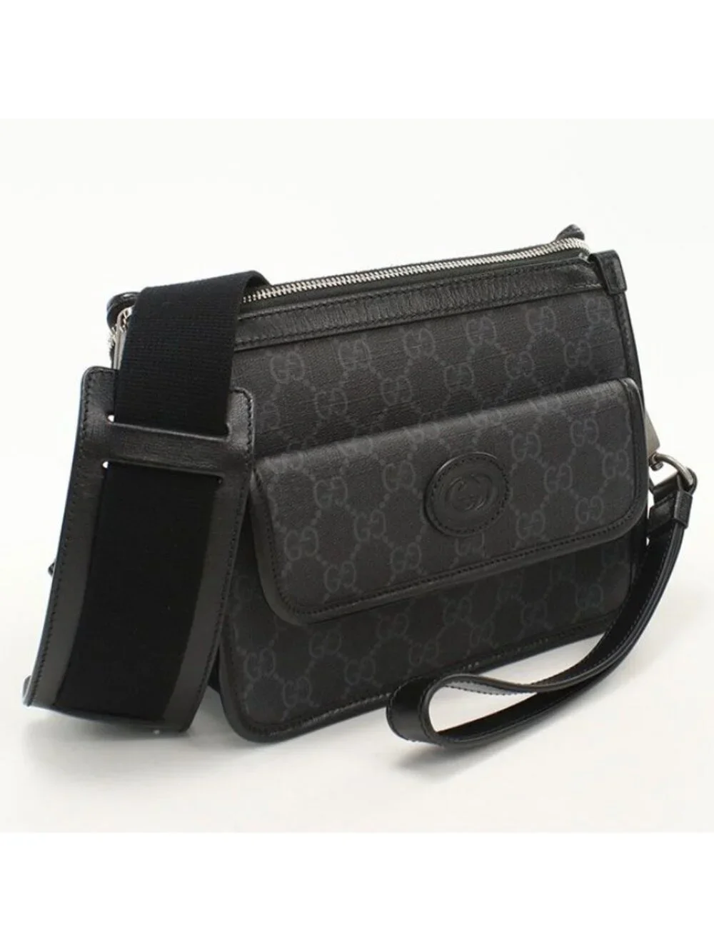Gucci 2-Way Interlocking G Shoulder Bag